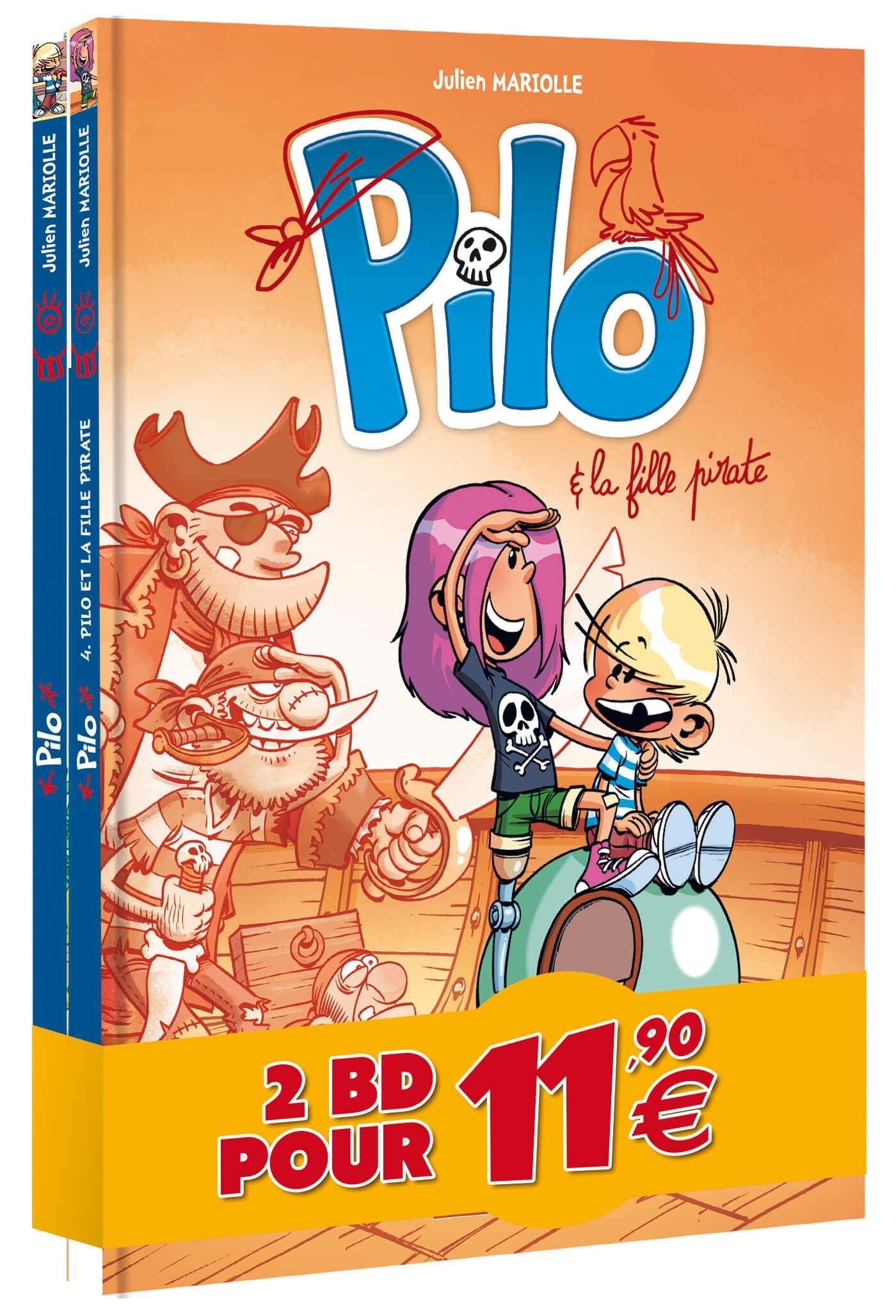 Pilo - Pack promo tome 04 + album offert (9782818998830-front-cover)