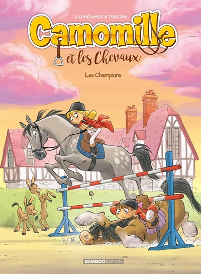 Camomille et les chevaux - tome 04 - top humour 2023, Les Champions (9782818999585-front-cover)