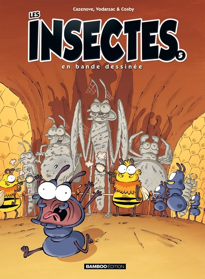 Les Insectes en BD - tome 05 (9782818974810-front-cover)
