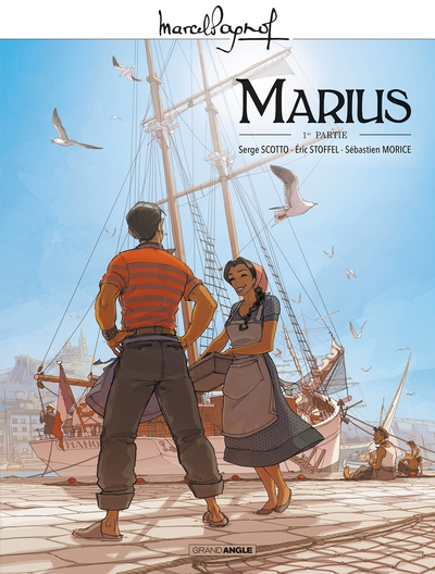 M. Pagnol en BD : Marius - vol. 01/2 (9782818967416-front-cover)