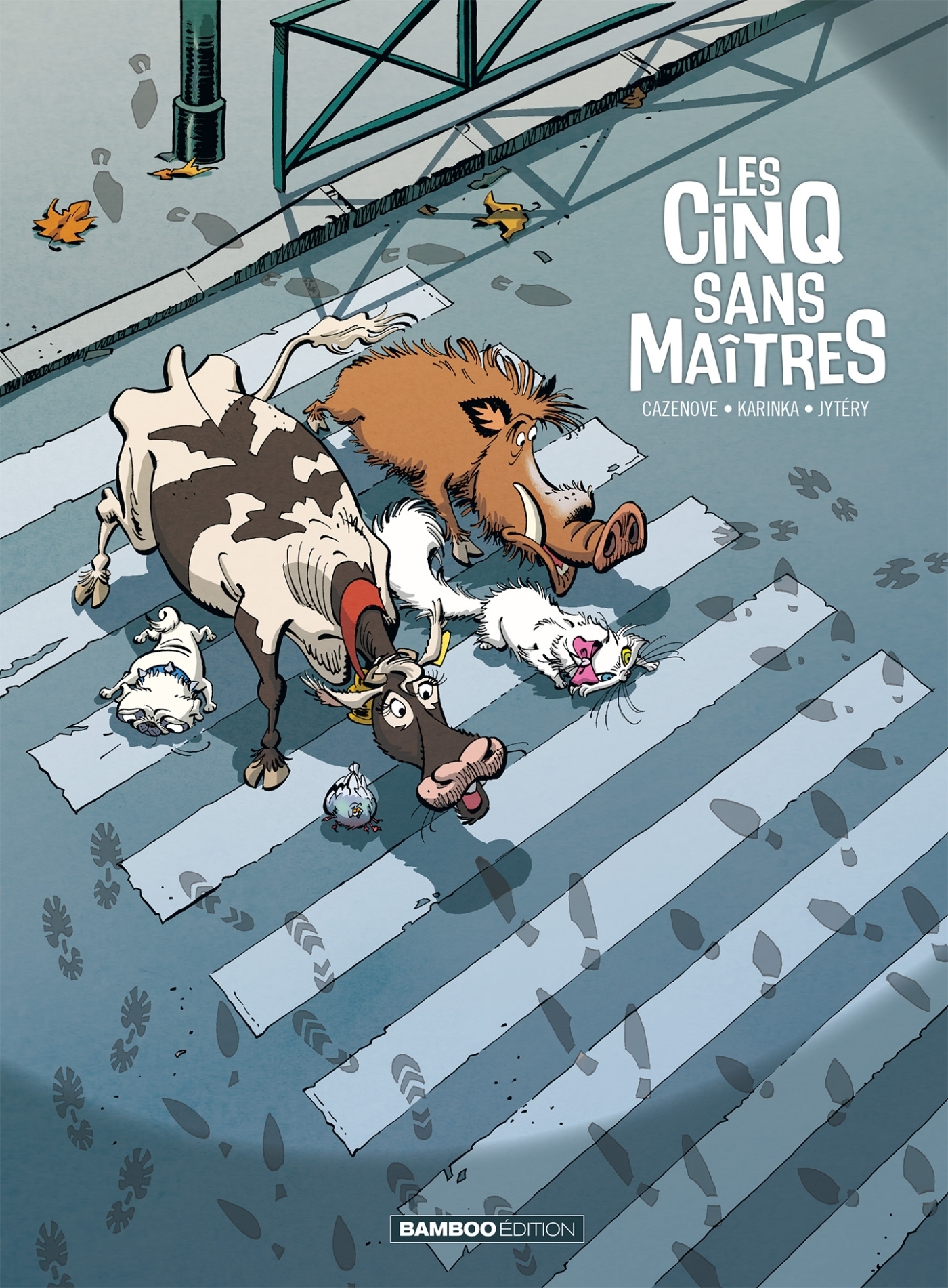 Les Cinq sans maîtres - tome 01 (9782818966044-front-cover)