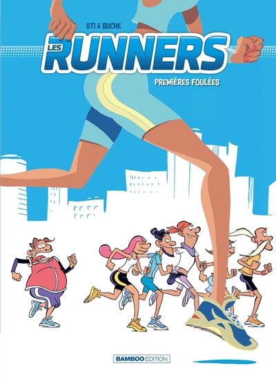Les Runners - tome 01 - top humour 2022 (9782818992425-front-cover)