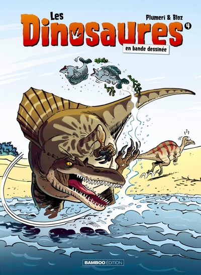 Les Dinosaures en BD - tome 04 (9782818931066-front-cover)