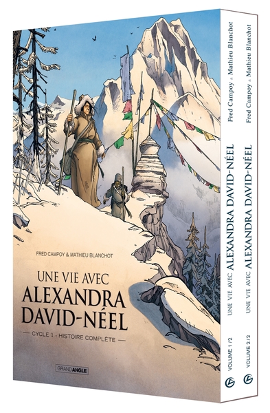 Une vie avec Alexandra David-Néel - Coffret cycle 1 (9782818949788-front-cover)