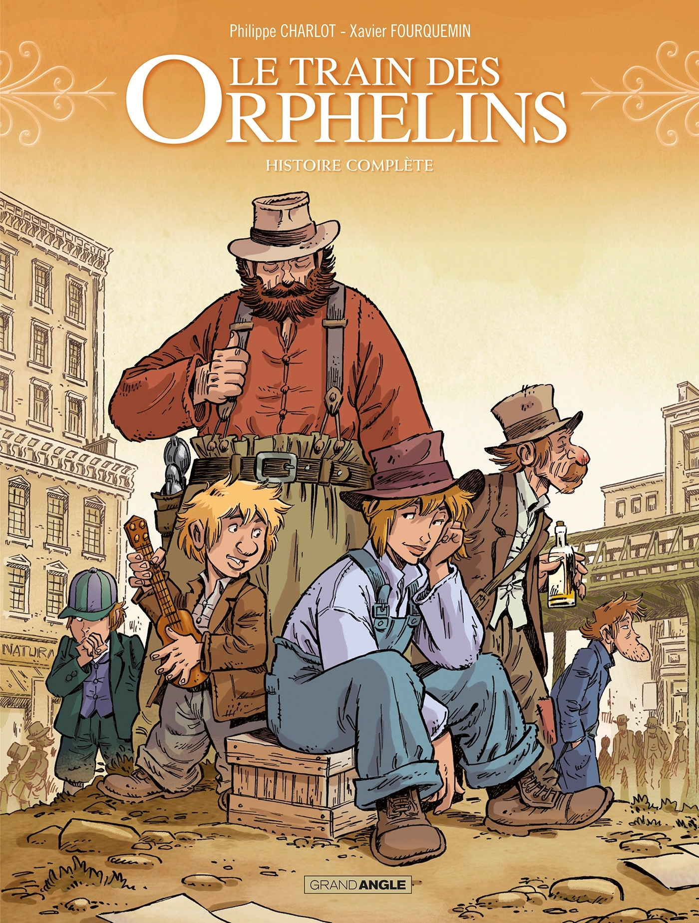 Le Train des orphelins - Intégrale cycle 2 (9782818966242-front-cover)