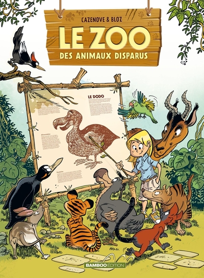 Le Zoo des animaux disparus - tome 01 (9782818976302-front-cover)
