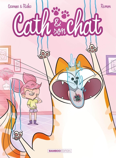 Cath et son chat - tome 01, Virus au bahut (9782818908426-front-cover)