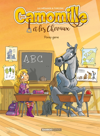 Camomille et les chevaux - tome 03, Poney Game (9782818946824-front-cover)