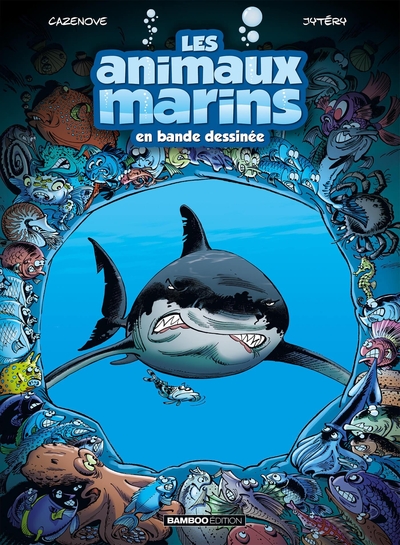 Les Animaux marins en BD - tome 01 (9782818941171-front-cover)