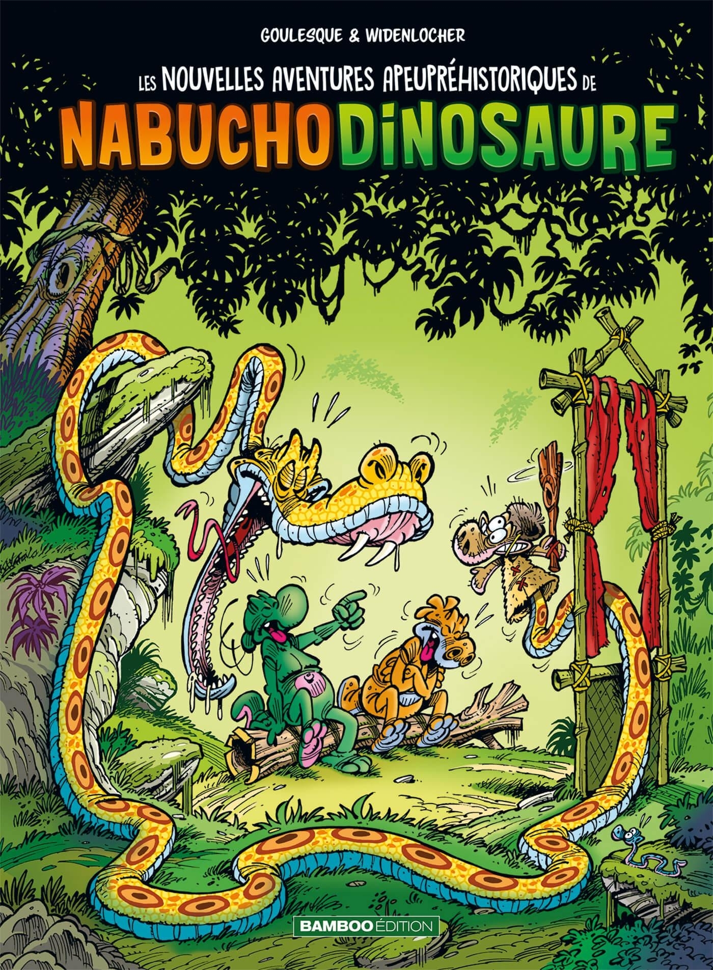 Les Nouvelles aventures de Nabuchodinosaure - tome 04 - top humour 2022 (9782818992395-front-cover)