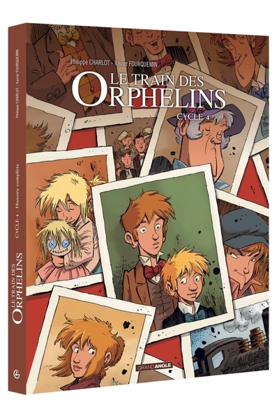 Le Train des orphelins - écrin - cycle 4 (9782818983812-front-cover)