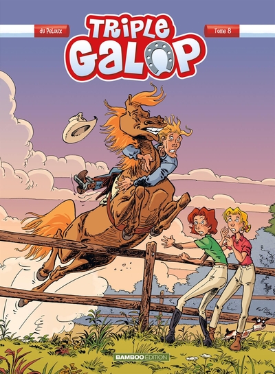 Triple galop - tome 08 - top humour 2023 (9782818999578-front-cover)