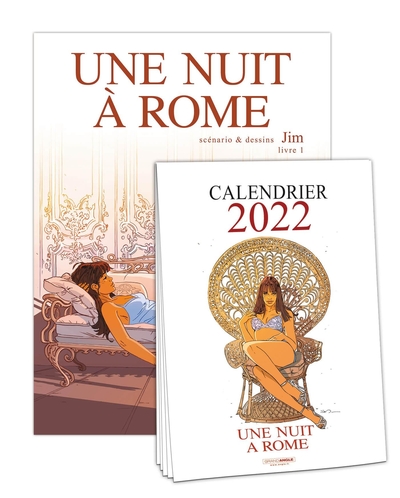 Une nuit à Rome - cycle 1 (vol. 01/2) + Calendrier 2022 offert (9782818990520-front-cover)