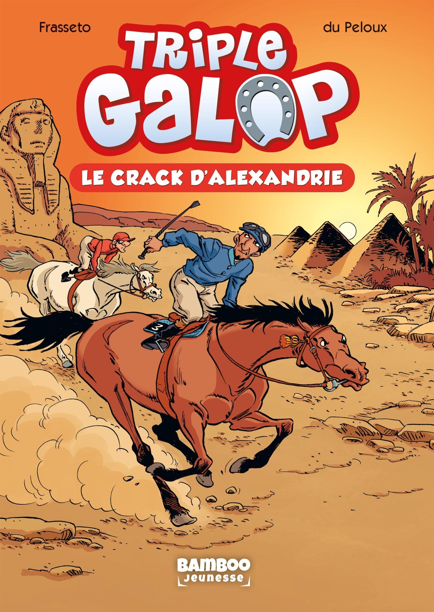 Triple Galop - Poche - tome 02, Le crack d'Alexandrie (9782818962350-front-cover)