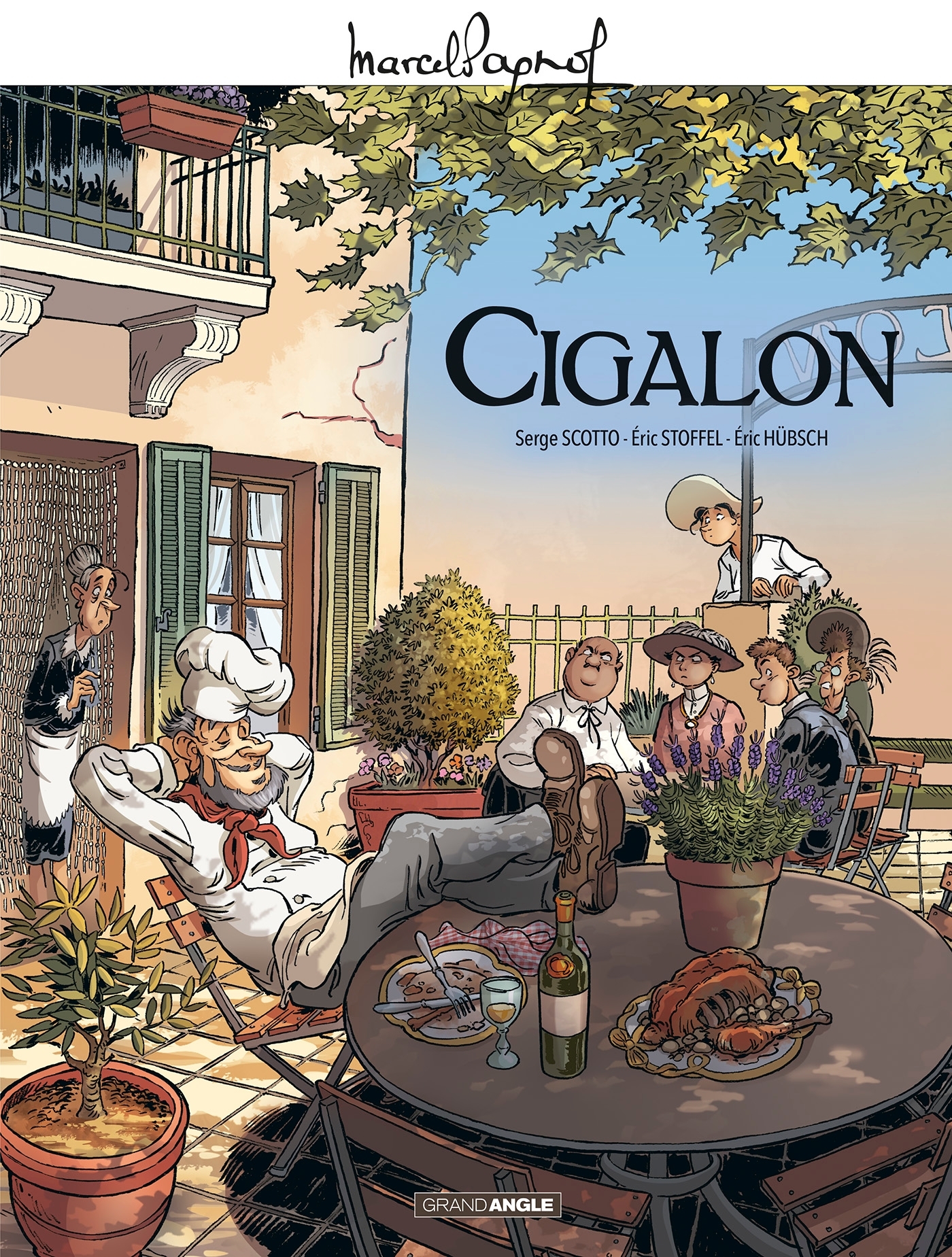 M. Pagnol en BD : Cigalon - histoire complète (9782818946756-front-cover)