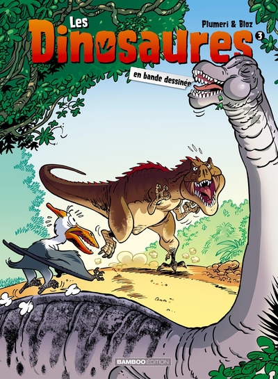 Les Dinosaures en BD - tome 03 (9782818945292-front-cover)