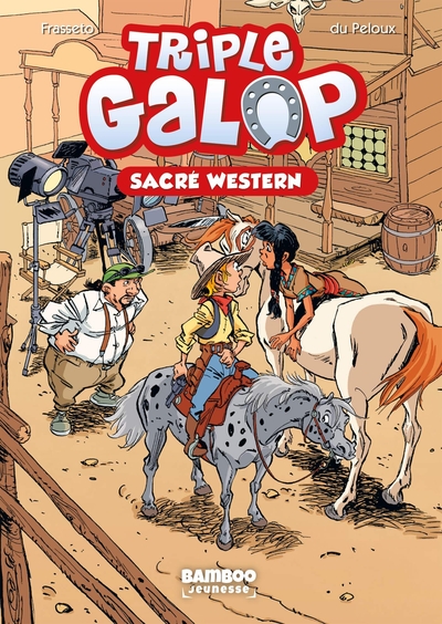 Triple Galop - Poche - tome 04, Sacré western (9782818983560-front-cover)