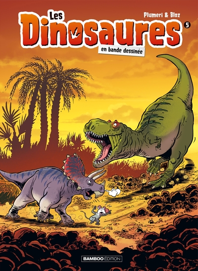 Les Dinosaures en BD - tome 05 (9782818966822-front-cover)