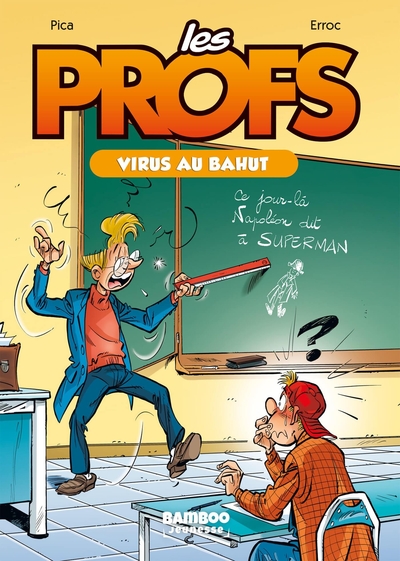 Les Profs - Poche - tome 01, Virus au bahut (9782818986394-front-cover)