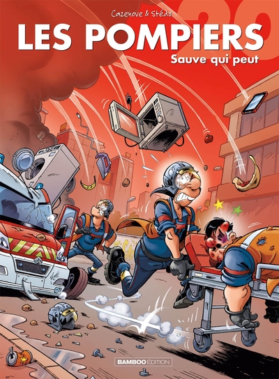 Les Pompiers - tome 20, Sauve-qui-peut (9782818976784-front-cover)