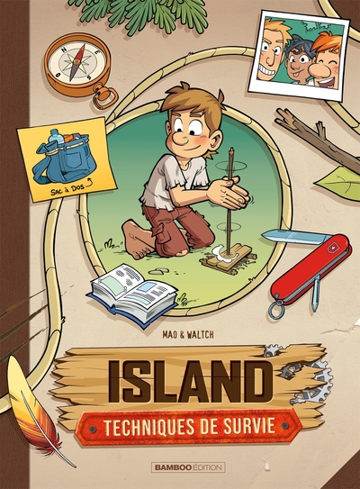 Island - Techniques de survie - tome 01 (9782818988558-front-cover)