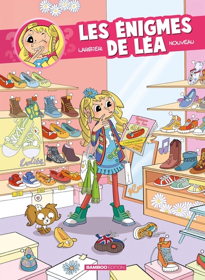 Les Enigmes de Léa - tome 01 - top humour 2023 (9782818999561-front-cover)