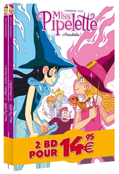 Miss Pipelette - écrin tome 01 et 02, tomes 01 et 02 (9782818975855-front-cover)