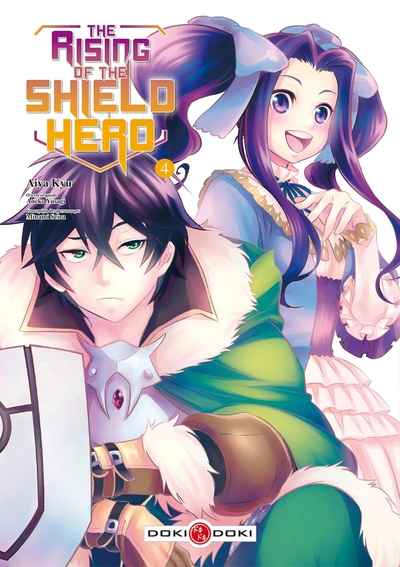 The Rising of the Shield Hero - vol. 04 (9782818940587-front-cover)