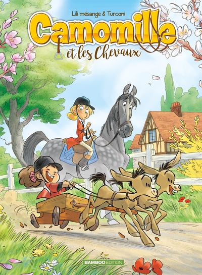 Camomille et les chevaux - tome 02, Sacré Pompon (9782818946701-front-cover)