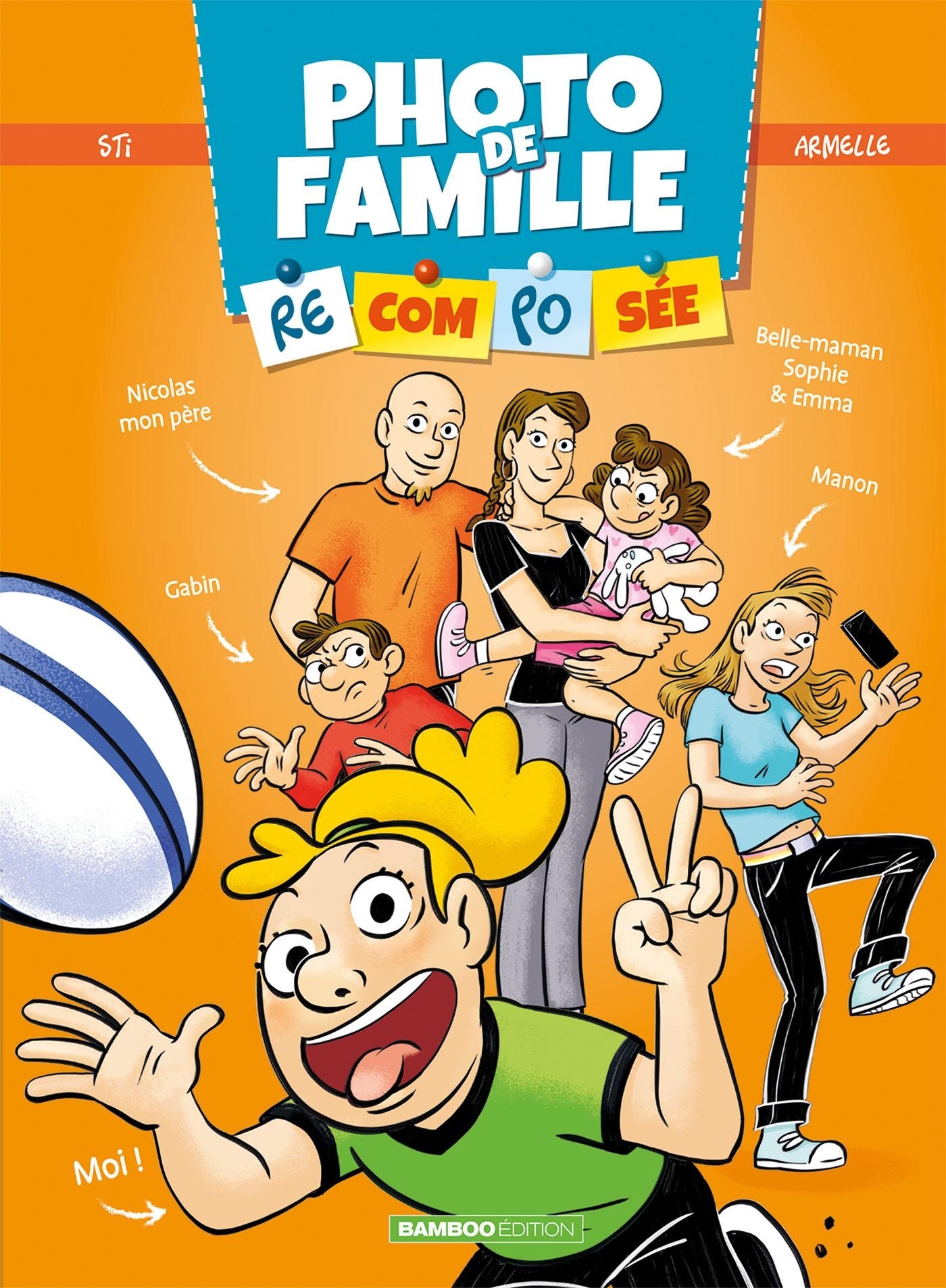 Photo de famille (recomposée) - tome 02 (9782818980019-front-cover)