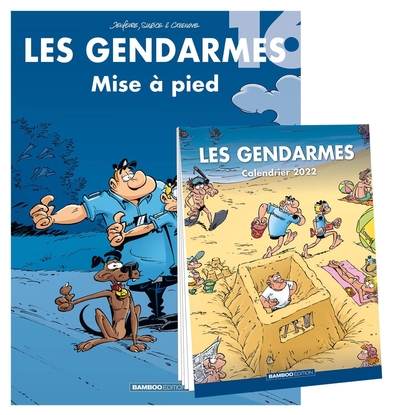 Les Gendarmes - tome 16 + Calendrier 2022 offert (9782818989562-front-cover)