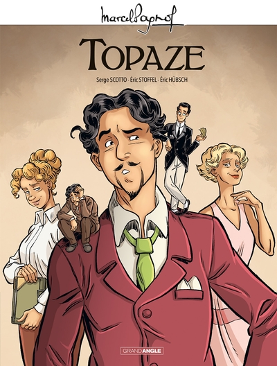 M. Pagnol en BD : topaze - Intégrale vol. 01 et 02 (9782818976616-front-cover)