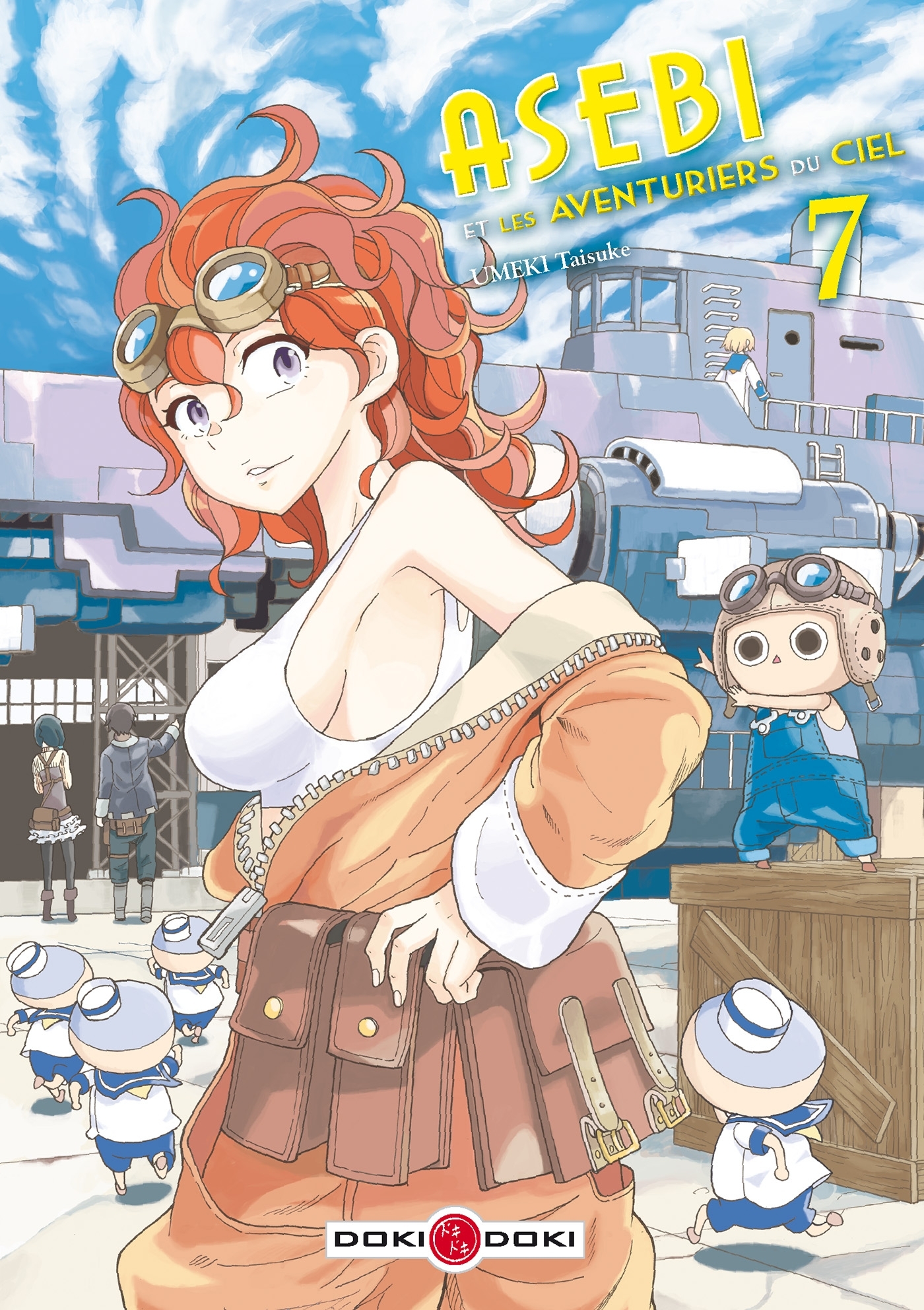 Asebi et les aventuriers du ciel - vol. 07 (9782818966105-front-cover)