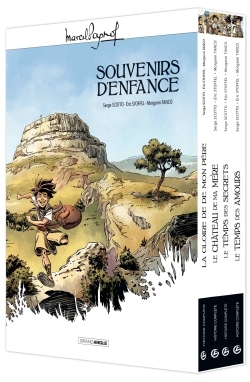 M. Pagnol en BD : Coffret Souvenirs d'enfance (9782818976081-front-cover)