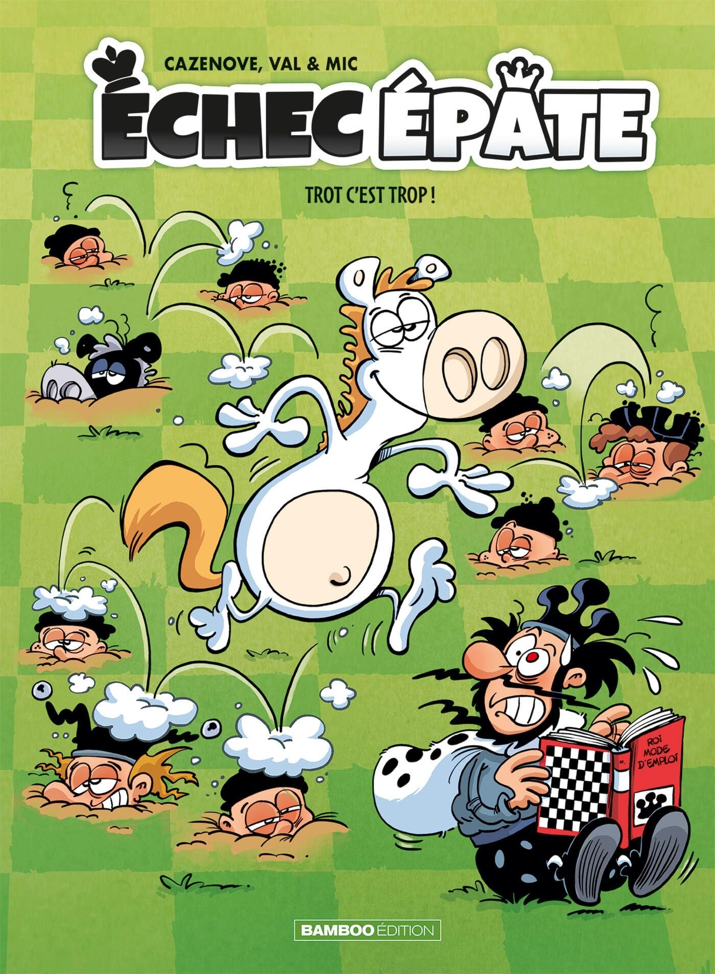 Échec Épate - tome 02, Trot c'est trop ! (9782818989104-front-cover)