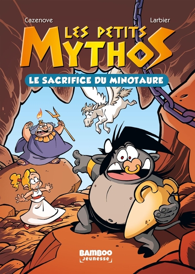 Les Petits Mythos - Poche - tome 01, Le sacrifice du Minotaure (9782818983386-front-cover)