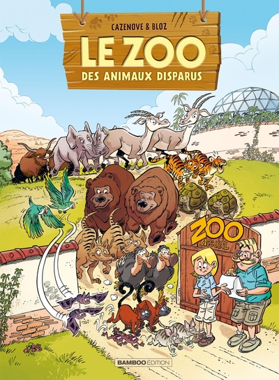 Le Zoo des animaux disparus - tome 02 (9782818983379-front-cover)