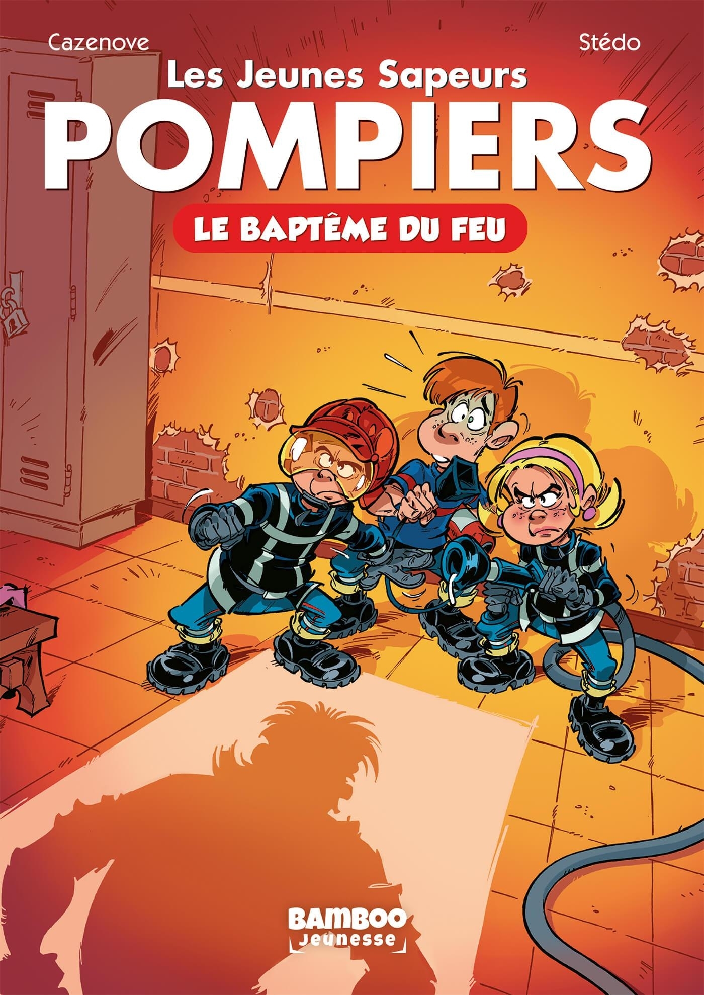 Les Jeunes Sapeurs Pompiers - Poche - tome 01, Le baptême du feu (9782818986431-front-cover)