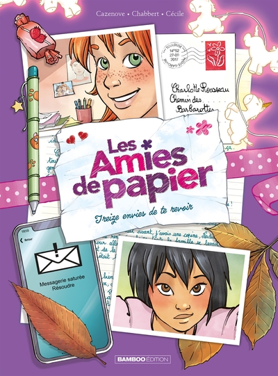 Les Amies de papier - tome 03, Treize envies de te revoir (9782818966808-front-cover)
