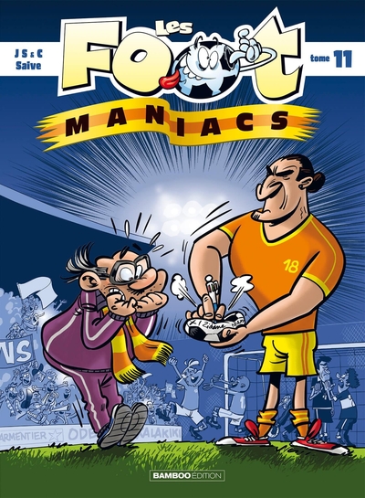 Les Footmaniacs - tome 11 (9782818923801-front-cover)