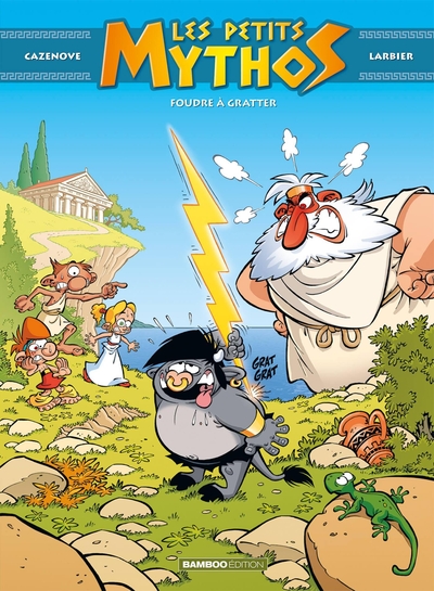Les Petits Mythos - tome 01, Foudre à gratter (9782818933947-front-cover)