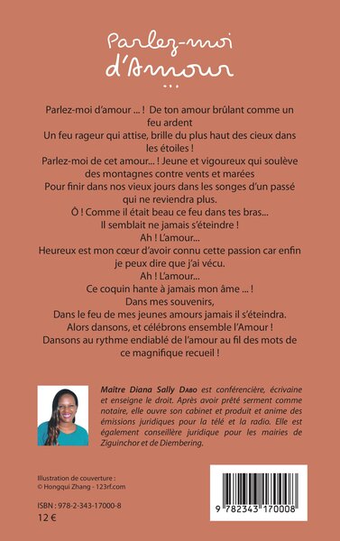 Parlez-moi d'Amour (9782343170008-back-cover)