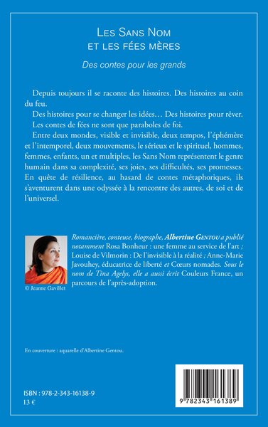 Les sans nom et les fées mères, Des contes pour les grands (9782343161389-back-cover)
