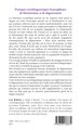 Pratiques sociolinguistiques francophones de féminisation et de dégenrement (9782343136875-back-cover)