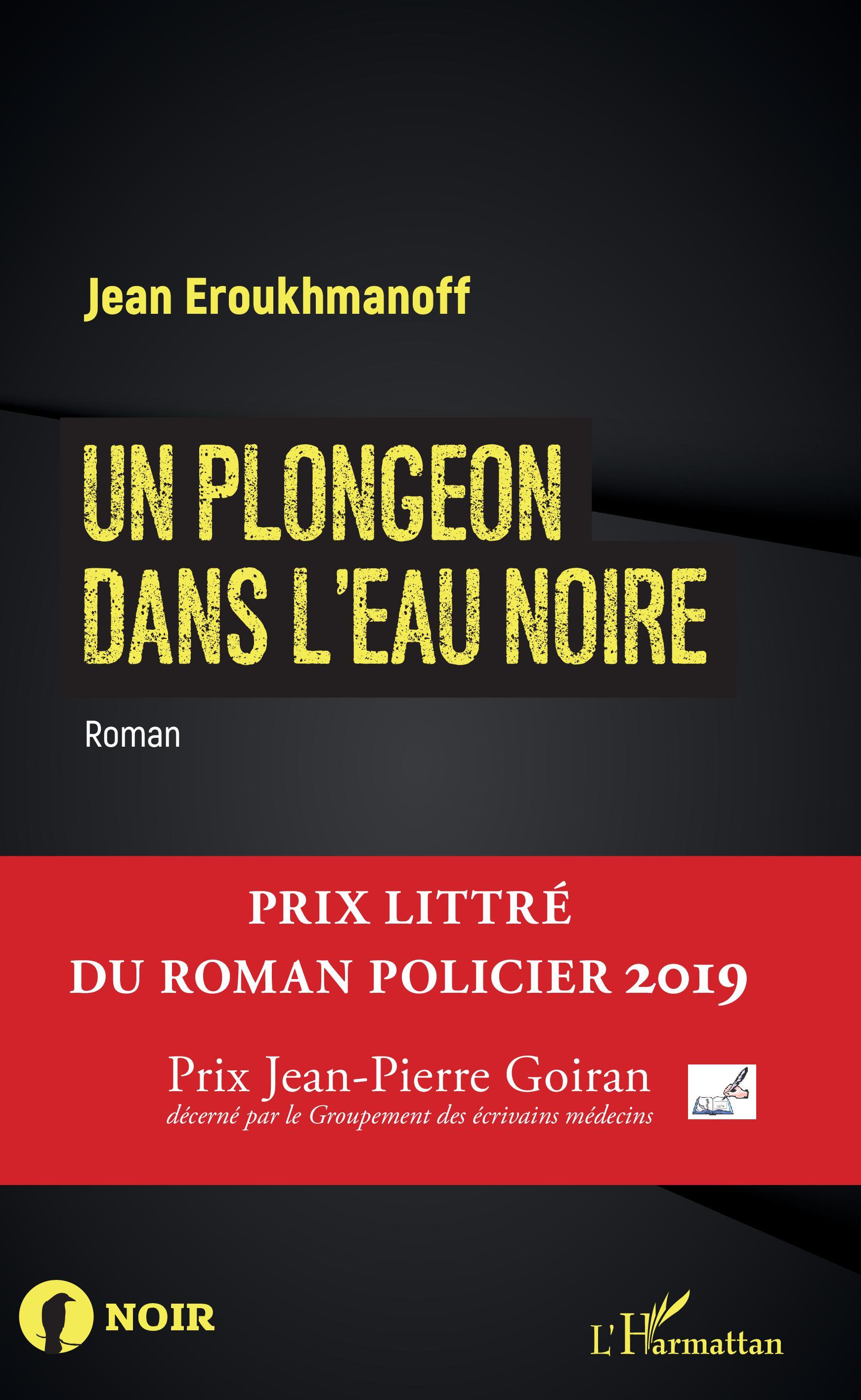 Un plongeon dans l'eau noire, Roman (9782343166926-front-cover)