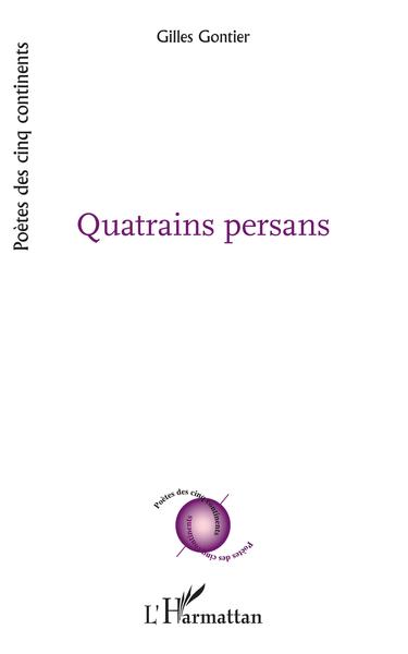 Quatrains persans (9782343172194-front-cover)