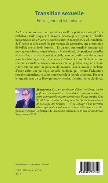 Transition sexuelle, Entre genre et islamisme (9782343130354-back-cover)