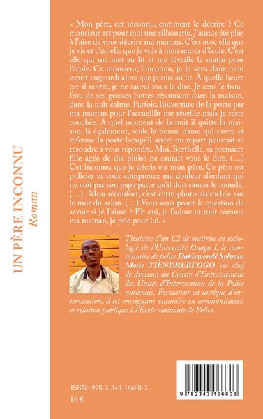 Un père inconnu, Roman (9782343166803-back-cover)