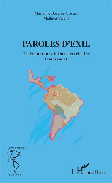 Paroles d'exil, Treize auteurs latino-américains témoignent (9782343111643-front-cover)