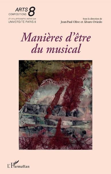 Manières d'être du musical (9782343196947-front-cover)